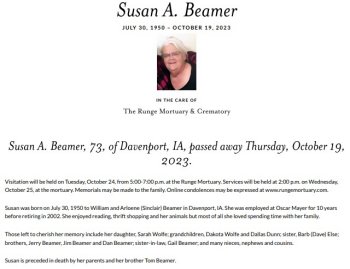 Susan Beamer 2023